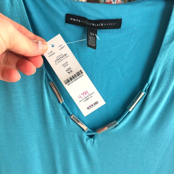 NWT White House black market dressy shirt - Picture 2 of 4